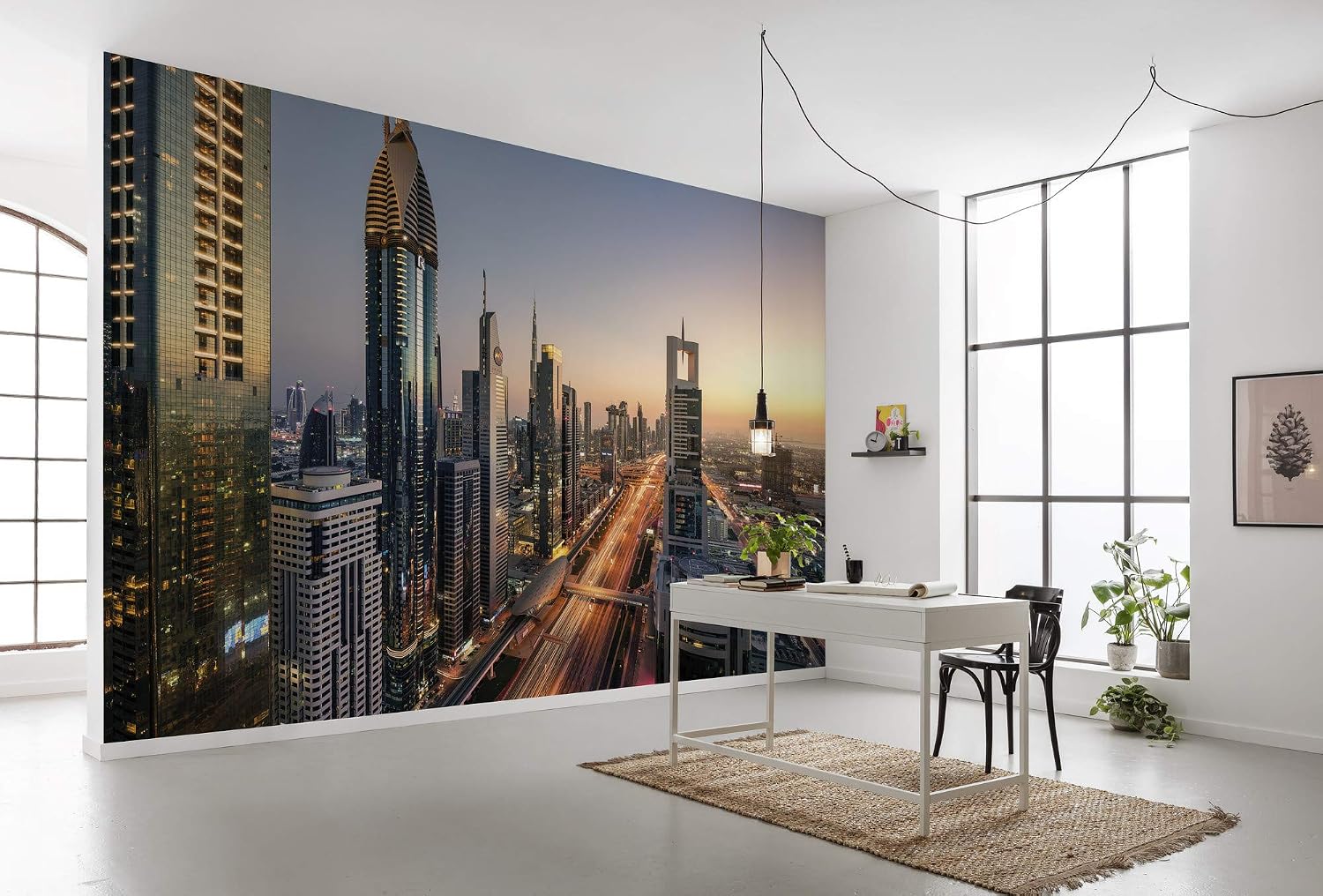 Komar SHX9-118 Non-Woven Photo Wallpaper XXL Decoration Nature Landscape Bedroom Living Room Office Hallway 450 x 280 cm (Width x Height) Multi-Coloured