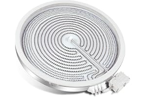 OEM HOME UPGRADED WB30T10130 12" Dual Haliant Surface Element Replacement for GE Stove, AP4344395 12"/9" Dual Radiant Surface Element, PS2321564 12 inch Burner Replace AH2321564 1474216