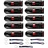 SanDisk Cruzer Glide 8GB (10 Pack) Cruzer USB 2.0 Flash Drive Jump Drive Pen Drive CZ60 - w/ (5) Everything But Stromboli (tm) Lanyard
