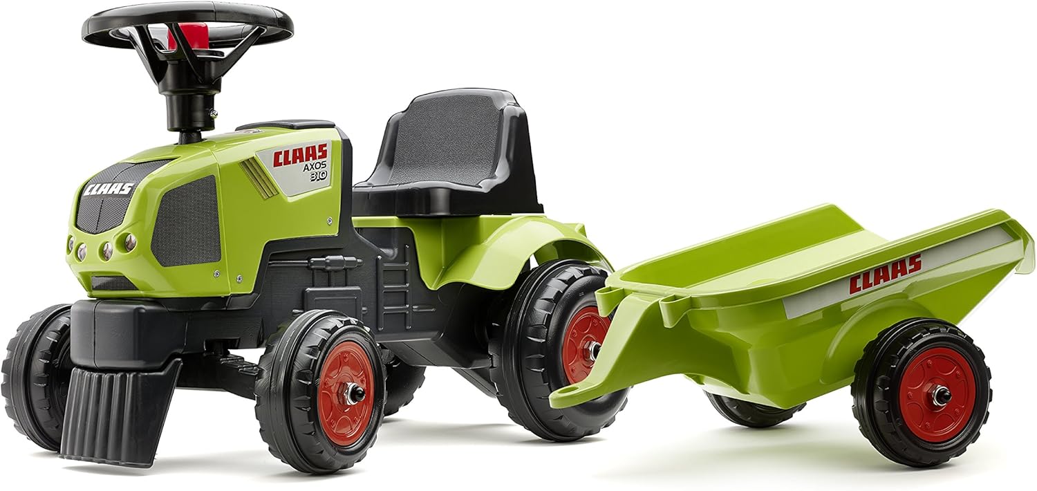 baby porteur claas et remorque
