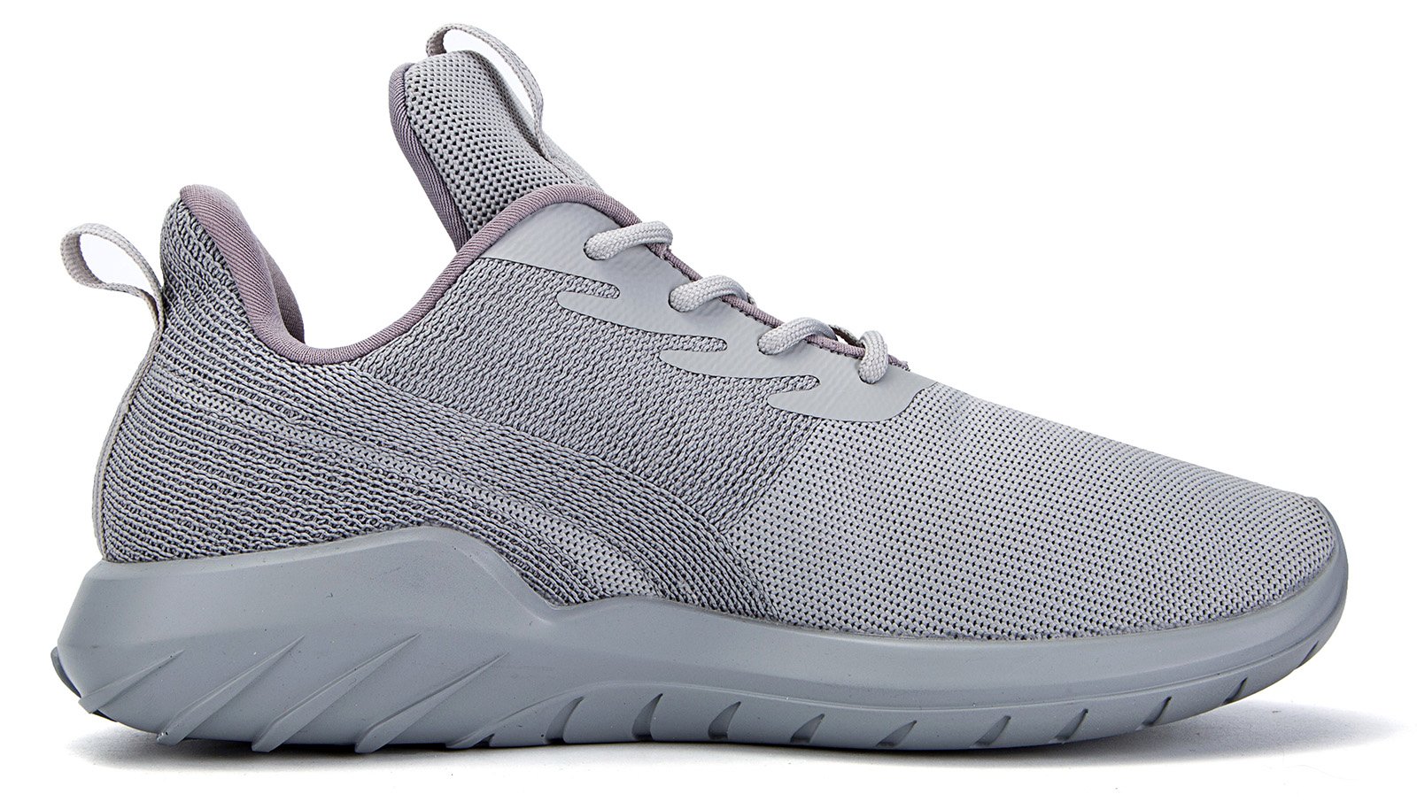 Soulsfeng Men Women Unisex Casual Fashion Sneakers Lightweight Breathable Athletic Sport Shoes (Men US11=EUR45=29CM, Grey)