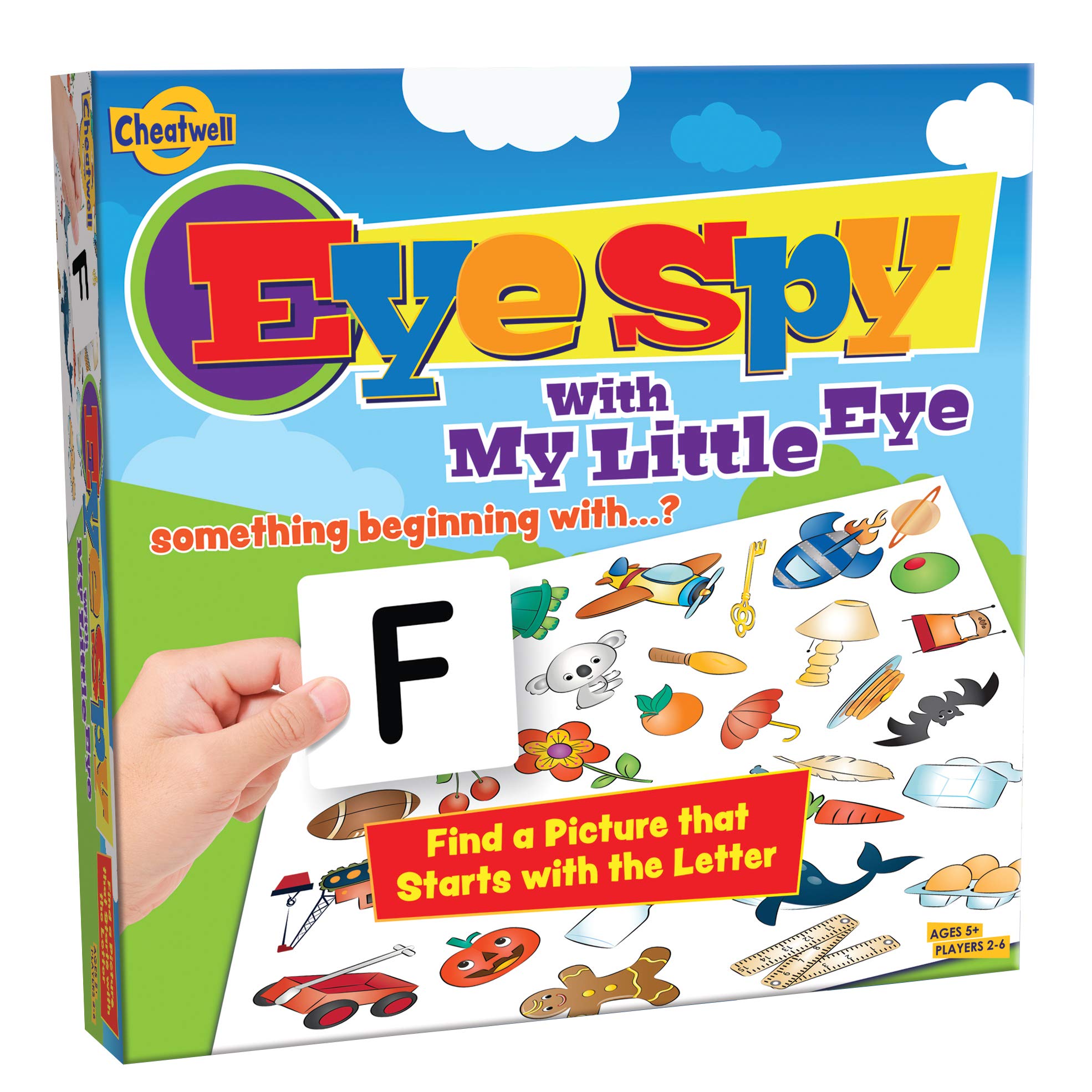 Cheatwell Games Eye-Spy with My Little Eye Board Game - Fun Observation Game For Kids & All Of The Family - Ages 5 And Over - 2-6 Players