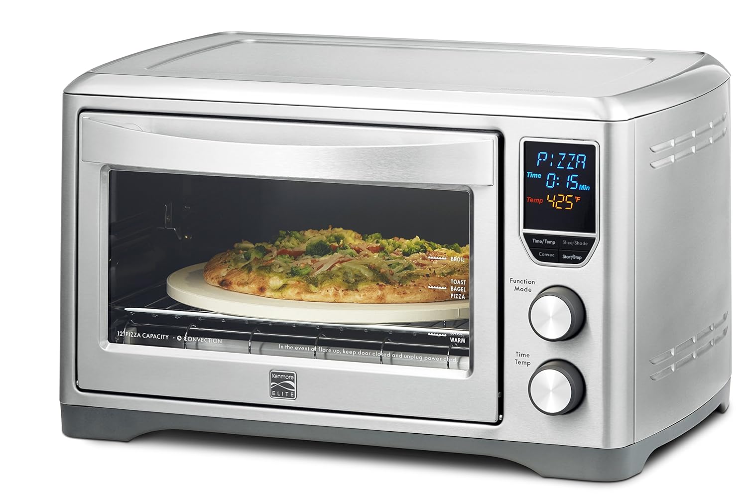 Amazon.com: Kenmore Elite 76771 Digital Countertop Convection Oven in Gray:  Kitchen &