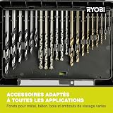 Ryobi 60 Piece Drill and Bit Set RAK60DDF Accessory Kit for Drilling and view 4