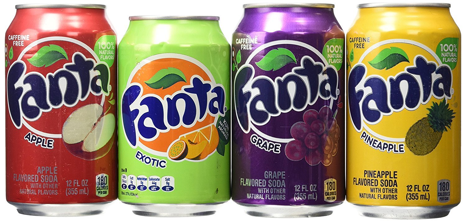 Fanta Fantastic Fizzy Drink Pack 355 Ml Pack Of 4 Buy Online In Burundi At Burundi Desertcart Com Productid