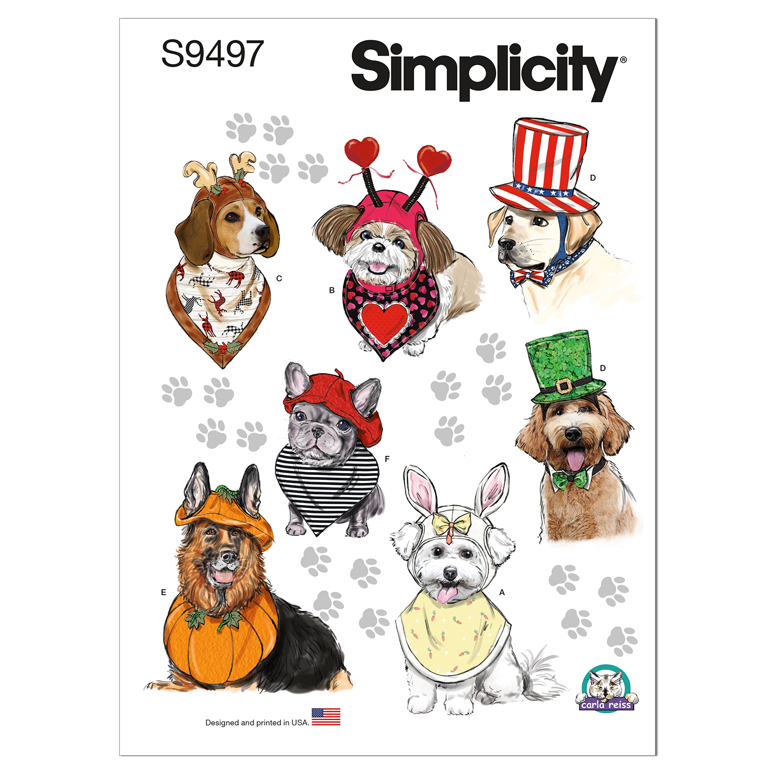 Simplicity SS9497A UNDEFINED PET A (S-M-L)