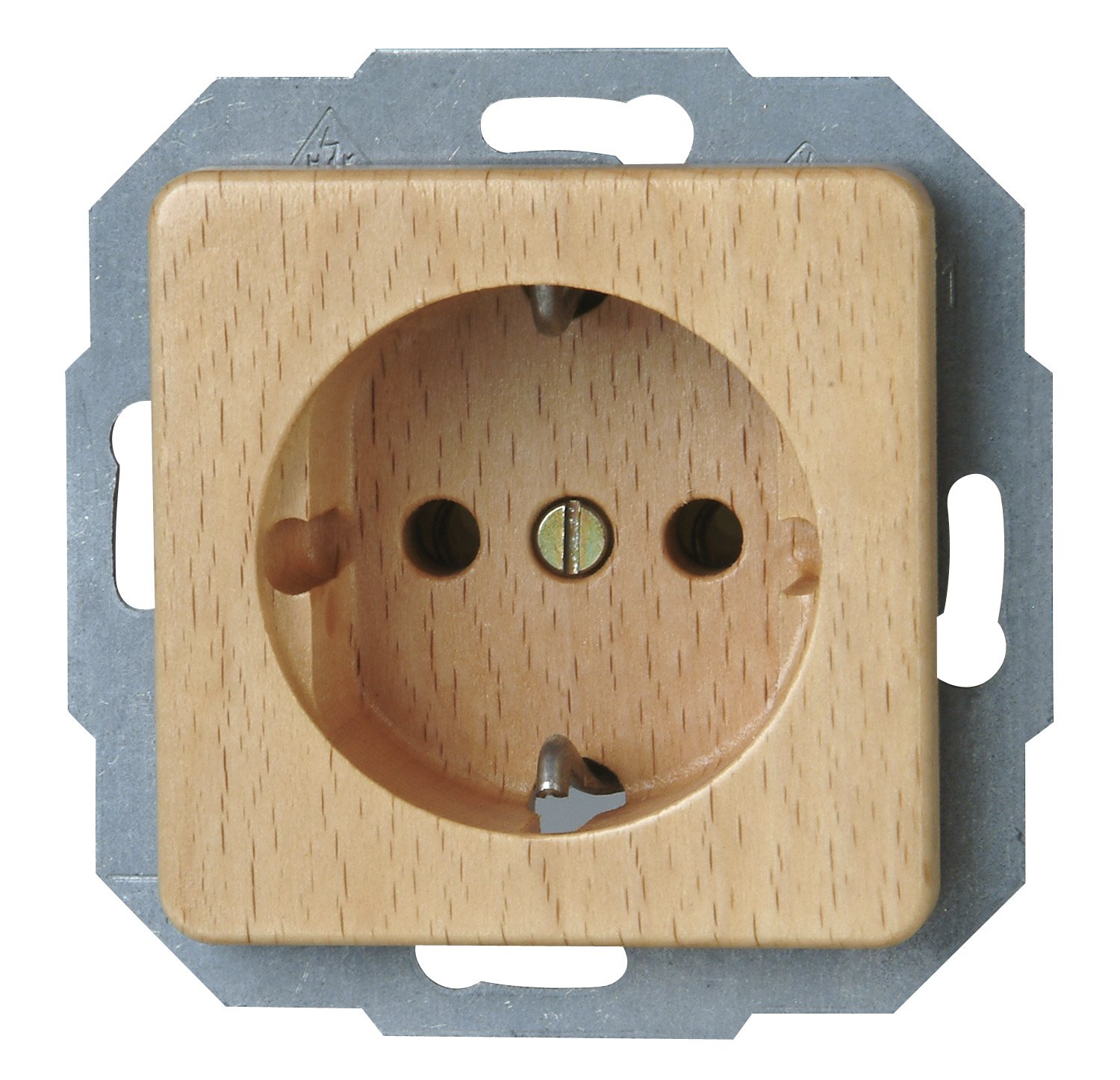 Kopp Milano 914831080 Earthing Contact Socket Beech