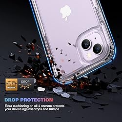 Diaclara Designed for iPhone 14 Plus Case, Full