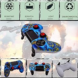 Silicone Skin for Ps4 Controller, 2pcs Anti-Slip