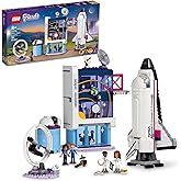 LEGO Friends Olivia’s Space Academy Shuttle Rocket 41713, NASA Space Shuttle Toy for Kids, Pretend Play Space Academy with Astronaut Mini Figures, Gift for Boys Girls 8+ Years Old