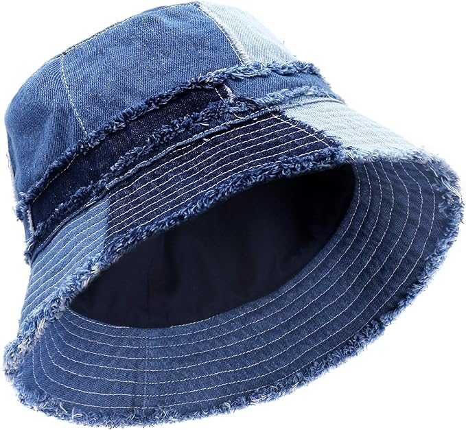 GuanGu Bucket Hats for Women, Black Bucket Hat for Men, Womens Bucket