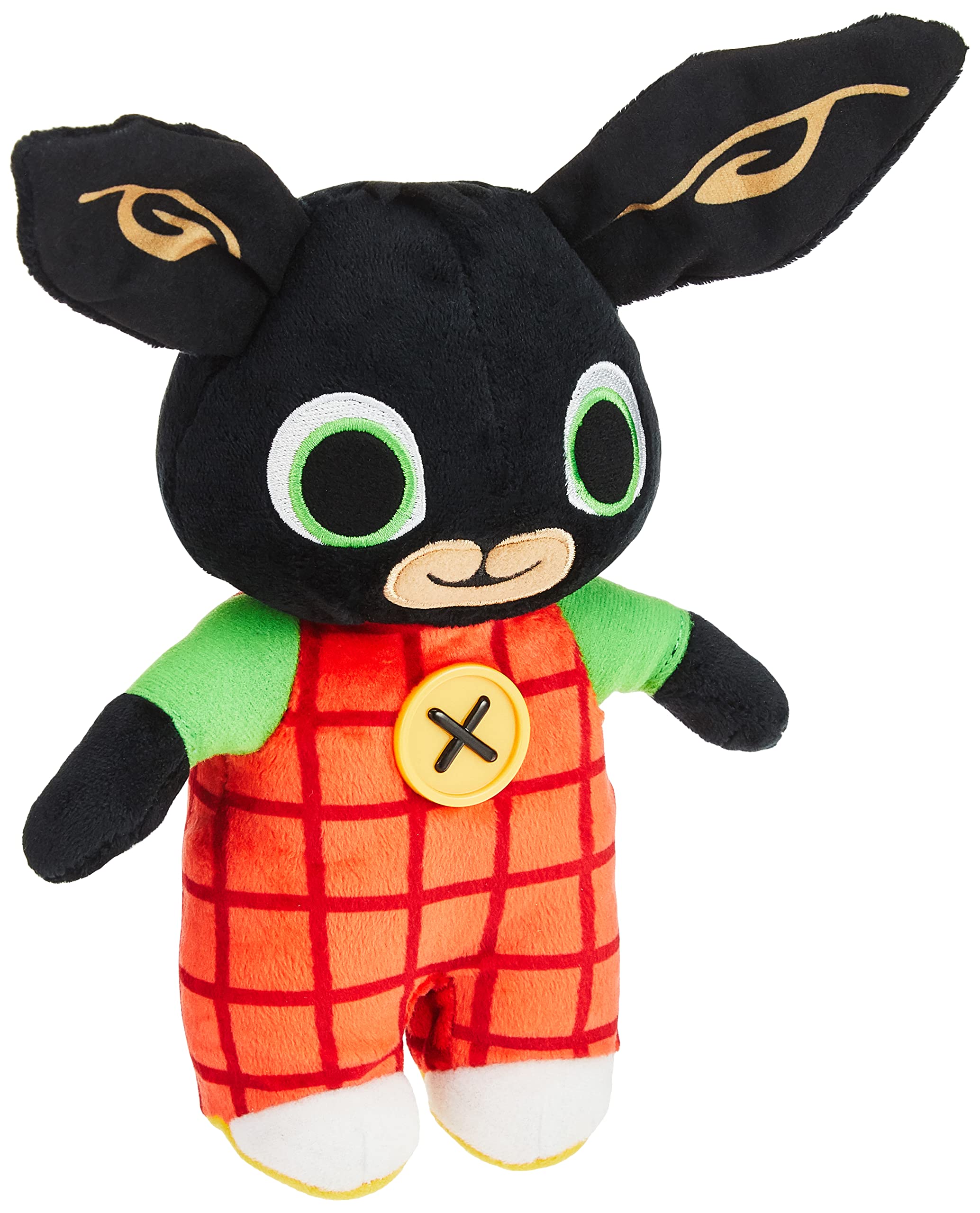 Bing Toys Teddy Bear with Crinkly Ears. Cuddly toy fron the CBeebies TV Show. Suitable from birth, perfect Baby Toys & Toddler Toys.