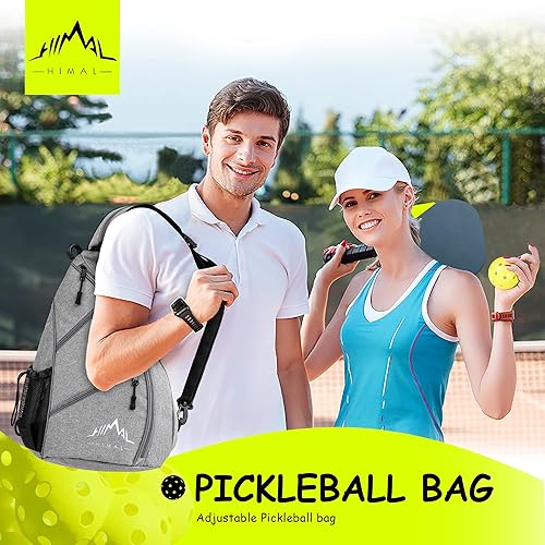 Pickleball Backpack Tennis Bag With Water Bottle Holder Himal