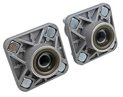 Front Wheel Hub Kit with Bearings Seals Compatible
