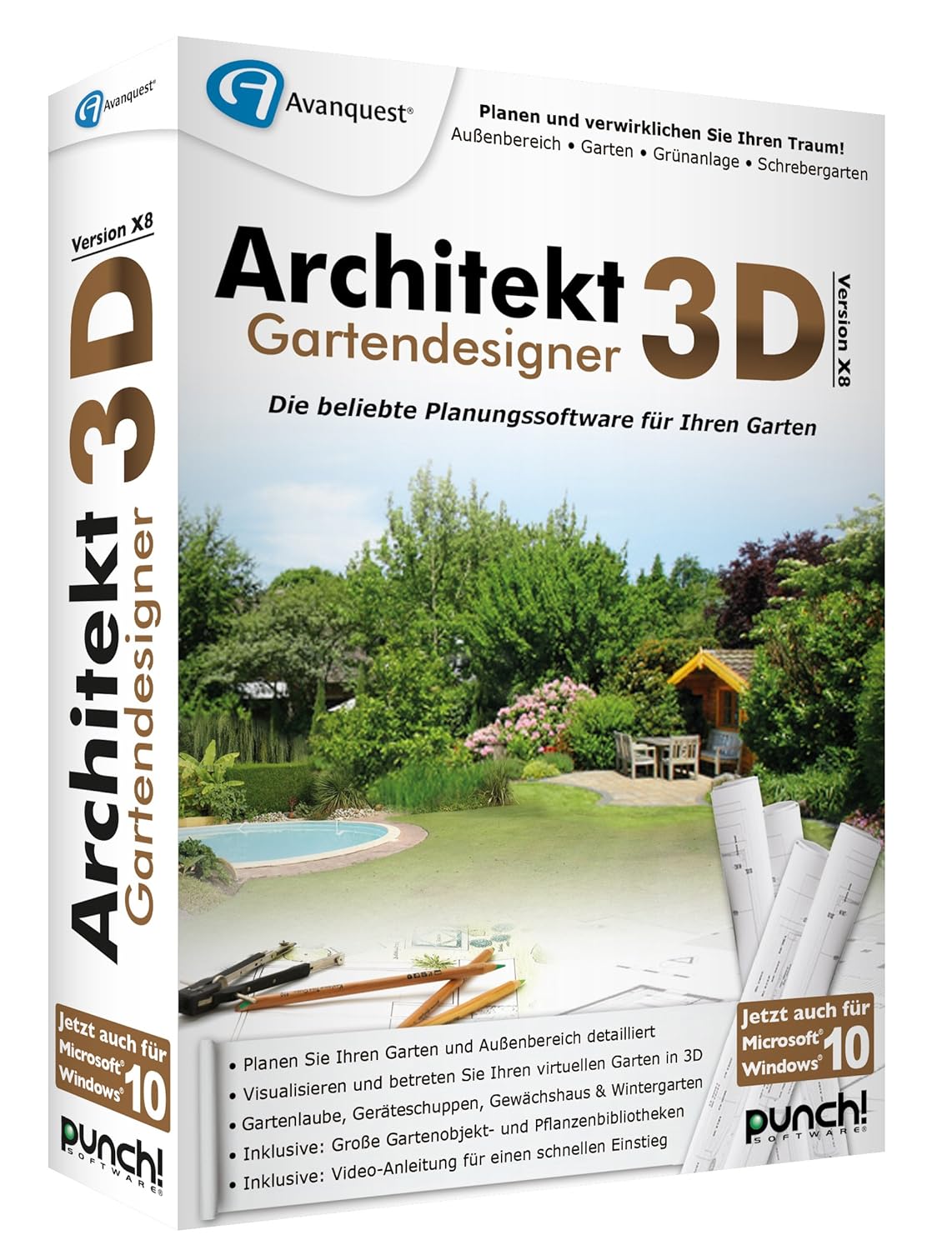 Architekt 3D X8 Gartendesigner Amazon.de Software