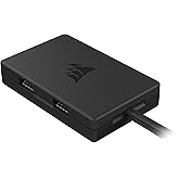 Corsair Internal 4-Port USB 2.0 Hub - 4X 9-Pin USB 2.0 Ports - Easy Magnetic Installation - Compatible with Most Intel® and A