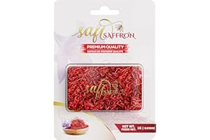Premium Quality Saffron Threads 1 Gram (0.035 Ounce) | Awarded among 300 Types of Saffron | 100% Pure & Grade A+ | All Natura