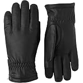 Hestra Women's Alva Glove, Leather Insulated Gloves | Everyday winter glove with touchscreen compatibility