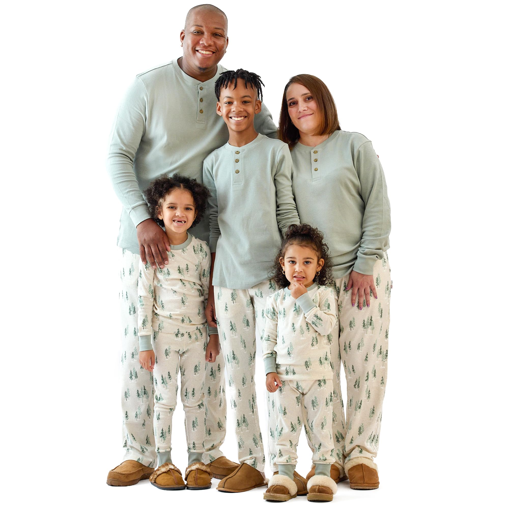 Butterblu JAMIE Matching Family Jammies Holiday Pajamas 100% Organic ...