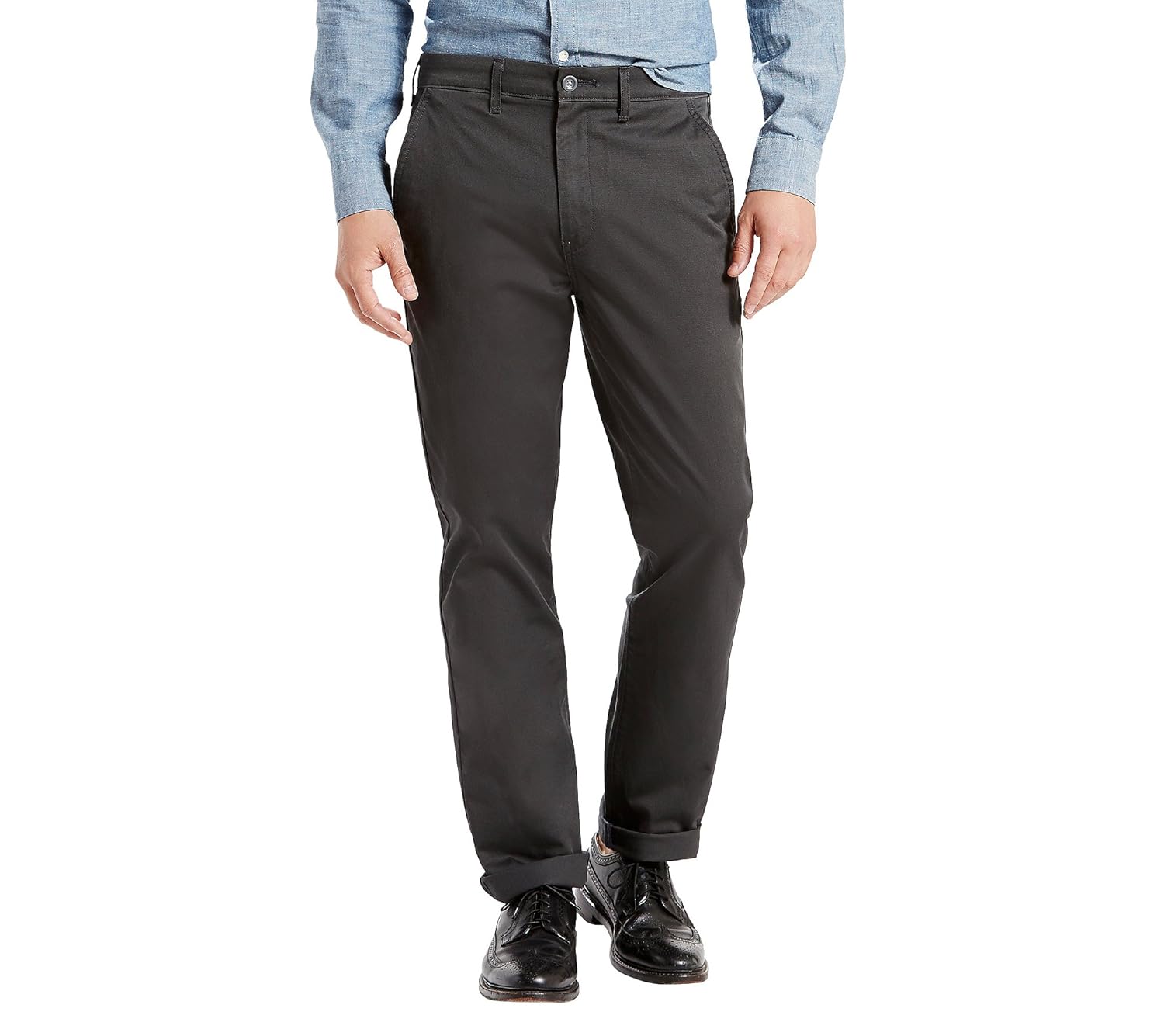 Buy Levi's Men's Straight Chino Pant, Graphite/Stretch Twill, 38Wx30L
