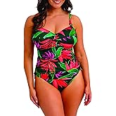 Fantasie Swim Womens Pichola Underwire Twist Front Tankini