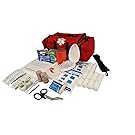 LINE2design EMS, Emergency Fire Responder Rescue Trauma First Aid Kit Bag, Lifeguard - EMT - Paramedic - Red