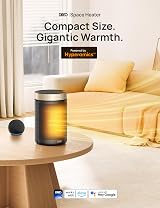 Dreo Smart Electric Heater 1500W Energy Efficient Space Heater view 2