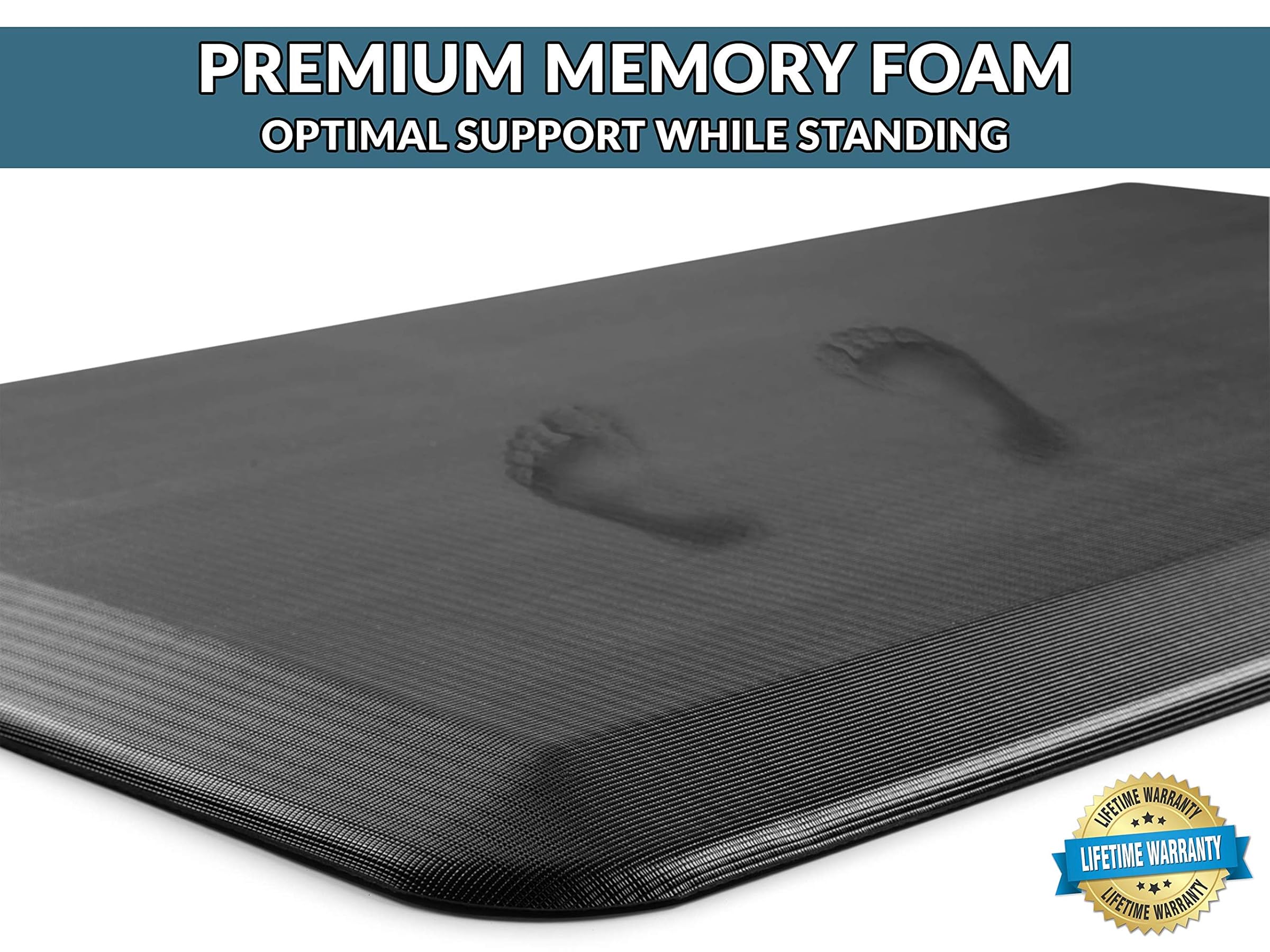 ComfiLife Anti-Fatigue Floor Mats - 3/4