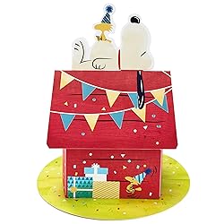 Hallmark Paper Wonder Peanuts Pop Up Birthday Card