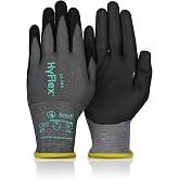 Ansell HyFlex Cut Resistant Touchscreen Work Gloves with Aerofit Precision Comfort Technology