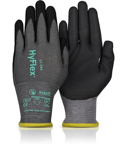 Ansell HyFlex 11-801 Industrial Safety Gloves, SM, Vend Pack, Case of 144 Tools & Home Improvement