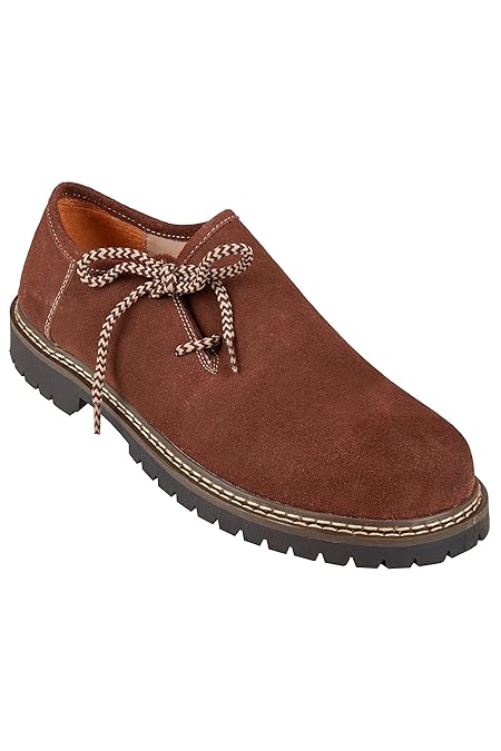 Schlusen Trachtenmode Trachtenschuh Haferlschuh aus Wildleder in 6 versch. Farben und 7 versch. Größen