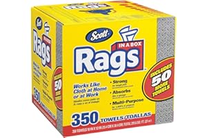 KIMTECH Scott Shop Rags In A Box (350ct.)