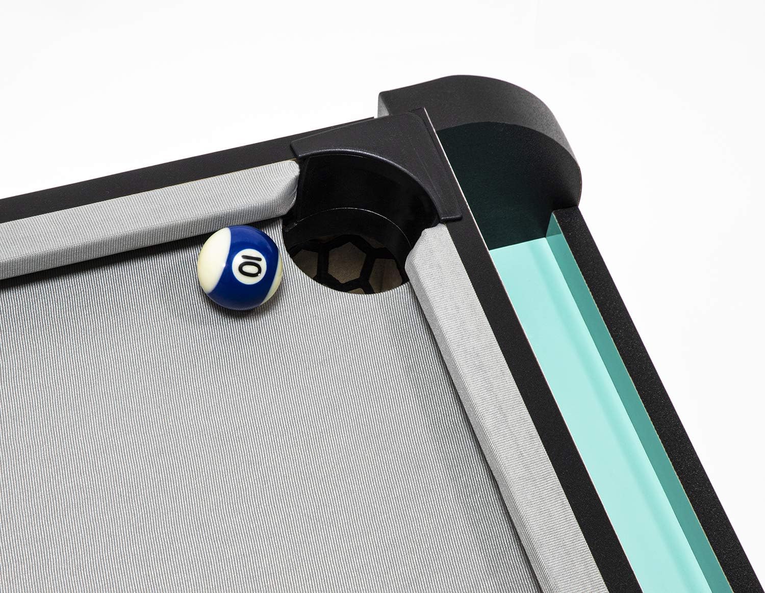 Tabletop Pool Set -Billiards Table Game Set, Mini Pool Table for Premium Tabletop Billiards Mini Snooker Game Set Travel-Size Billiards Table top with Balls, Cues, and Rack: Sports & Outdoors