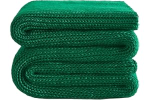 L'AGRATY Knitted Weighted Blanket - 48"x72" 12lbs Cooling Chunky Knit Heavy Blanket for Adults Braided Crochet Throw Thick Ca