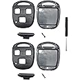 Replacement Key Fob Shell Case Fit for Lexus ES GS GX IS LS LX RX SC IS300 IS330 ES300 ES330 RX300 RX330 RX350 LX470 GS300 GS400 GS430 GX470 RX400h SC430 Keyless Entry Remote Car Key Fob Cover