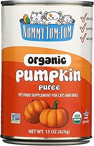 Nummy Tum Tum, Dog Food Pure Pumpkin Organic, 15 Ounce