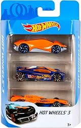 Hot Wheels 3 Car Pack 1:64 Scale Die-Cast Vehicles Assorted Styles view 6