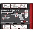 Real Avid Gun Cleaning Mat 19" x 16" with Magnetic Parts Tray | 1911, Glock, Smith & Wesson M&P or Sig Sauer P365 & P365XL (Choose Style Below)