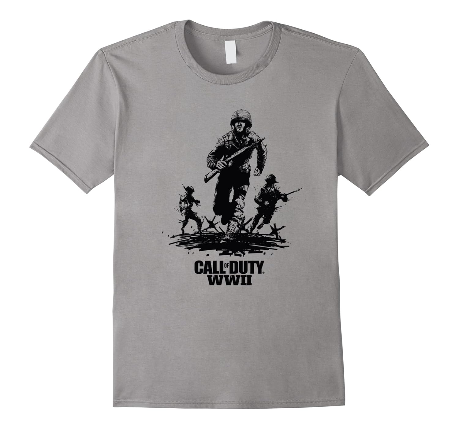 Call of Duty WWII - Soldier Trio T-Shirt-Rose