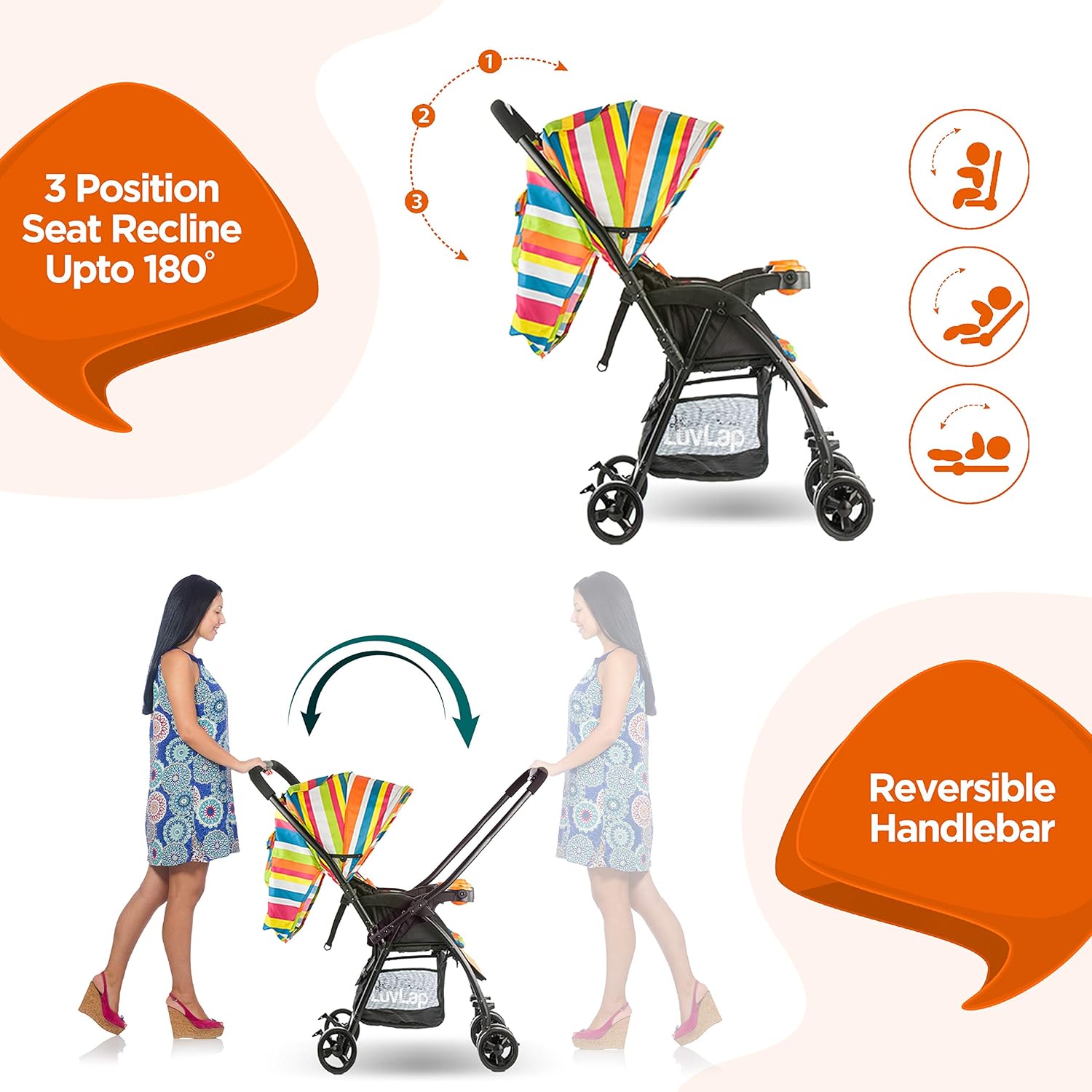 luvlap joy baby stroller folding