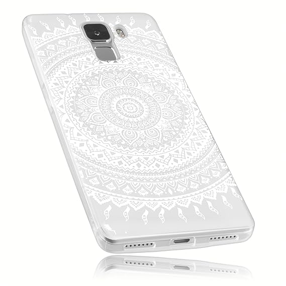 mumbi Schutzhülle Huawei Honor 7 Hülle im Mandala Design