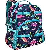 Wildkin ECO rPET 15-inch Kids Backpack – Sustainable, Padded, Adjustable – Darling Dinosaurs