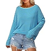 Arach&Cloz Women's Oversized Linen Blend Beach Vacation Cover Up Summer Casual Off Shoulder Tops 2026
