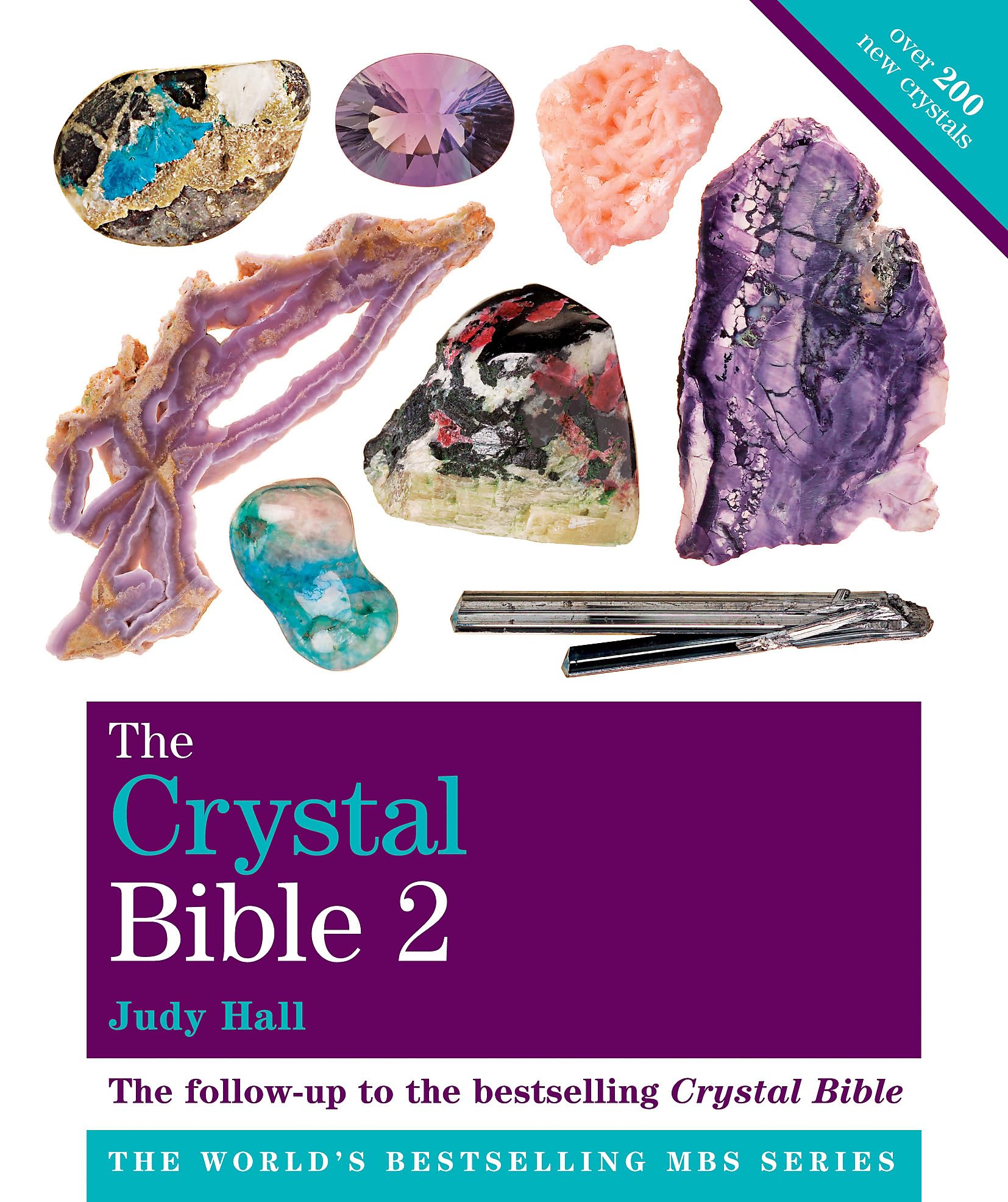 The Crystal Bible | Volume 2 by Judy Hall | H16.5cm x W14cm x D2.5cm | pack of 1: Godsfield Bibles