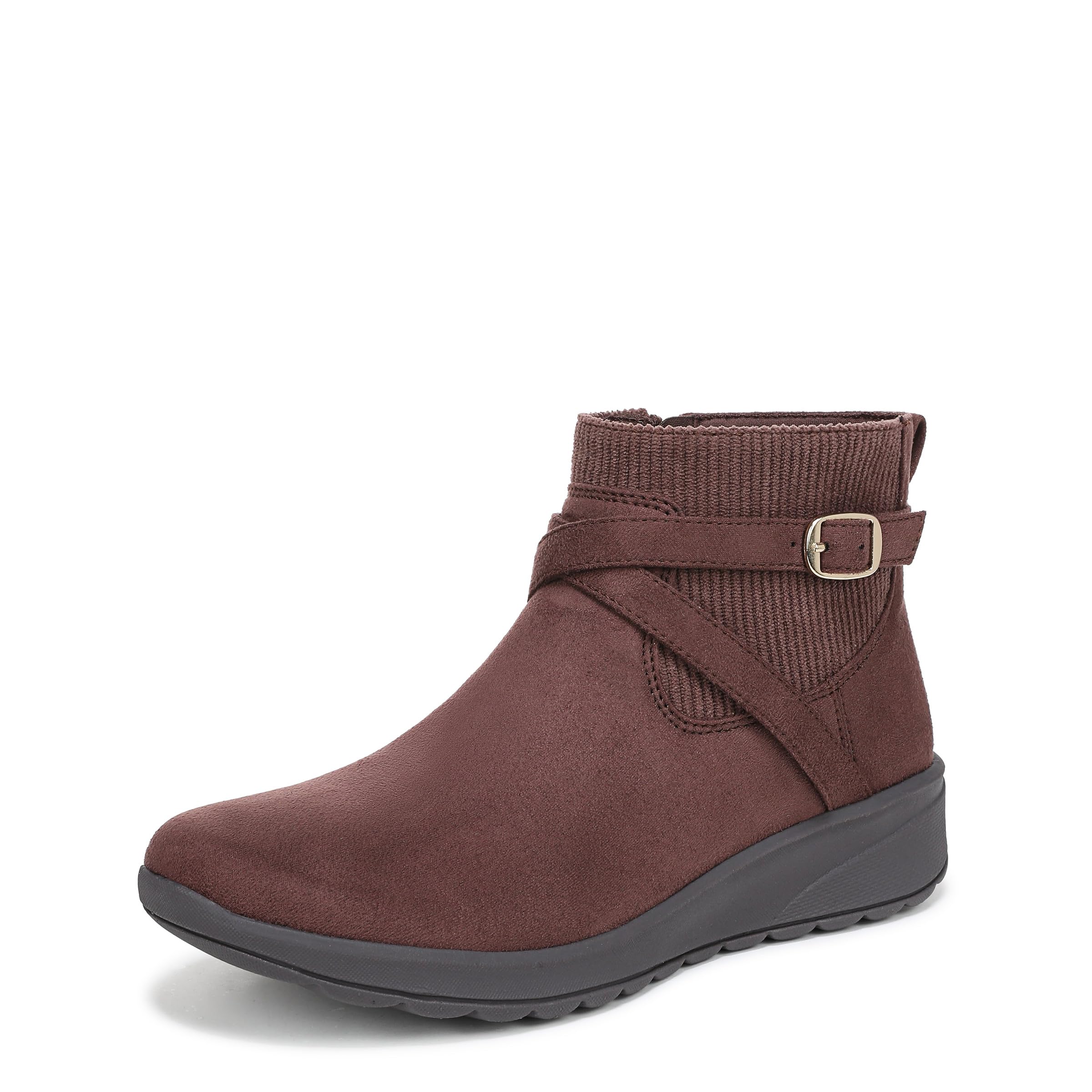LifeStride Women’s Gates Ankle Boot Coffee Brown 6.5 M