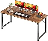 Huuger Computer Desk, 55 Inch Home Office