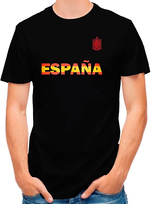 LolaPix Camiseta España Personalizada con tu Nombre y Dorsal ...