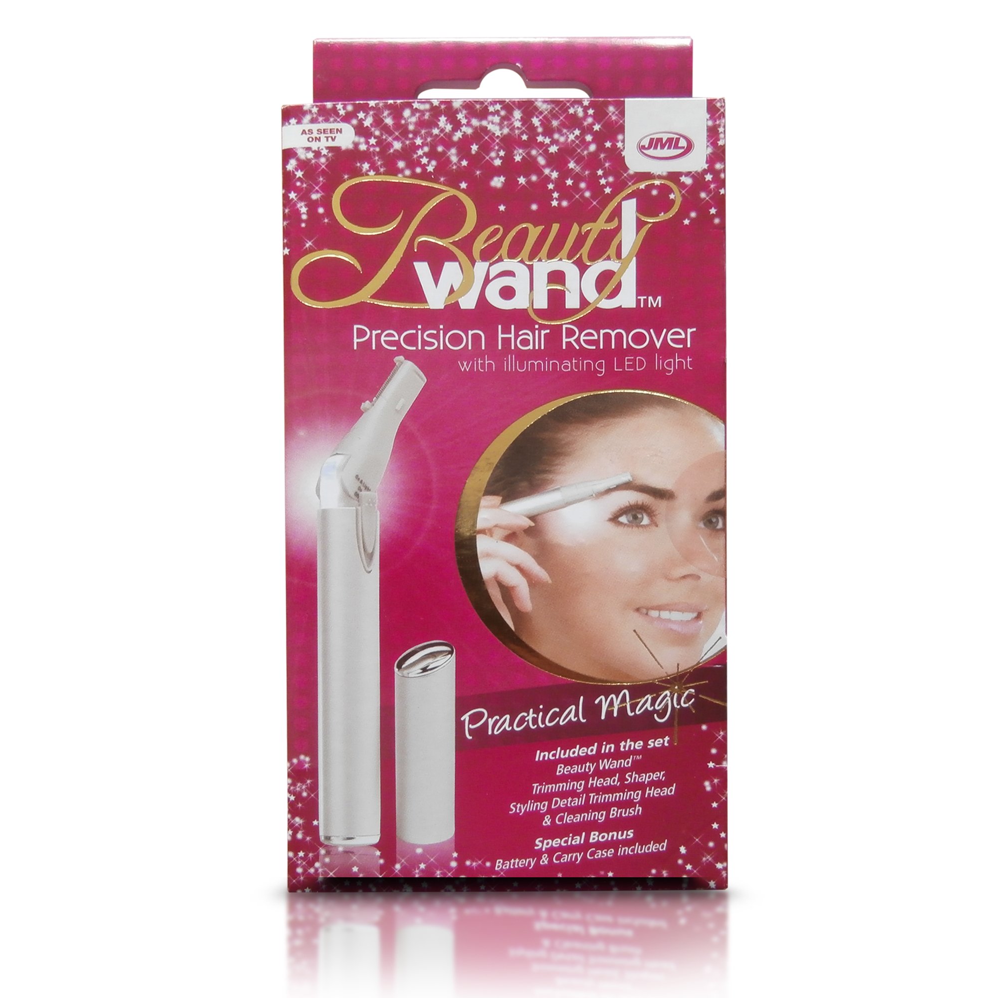 JML Beauty Wand. Precision hair remover with illuminating light!
