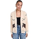 Navy Horse Lodge Cardigan by The Great